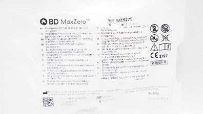 BD MZ9275 MaxPlus Microbore Quad-Fuse Extension Set, 4 Connectors, 0.9ml x 6inch